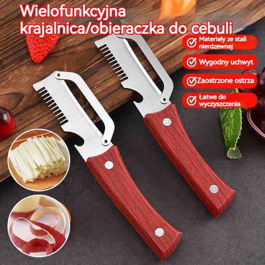 ✅Kup 1, a drugi dostaniesz gratis (2 produkty)🧅🔪 3 w 1 wielofunkcyjny środek czyszczący do kuchni: czyści, tnie, otwiera butelki! 🔥