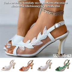 ✨【35-42】Wszechstronne damskie sandały na wysokim obcasie