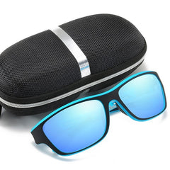 🚵‍♂️😎 【50% zniżki 🔥】🎣🕶️ Męskie sportowe okulary przeciwsłoneczne, polaryzacyjne, z lustrzanymi szkłami, nowoczesne i pyłoszczelne, idealne do jazdy na rowerze na świeżym powietrzu
