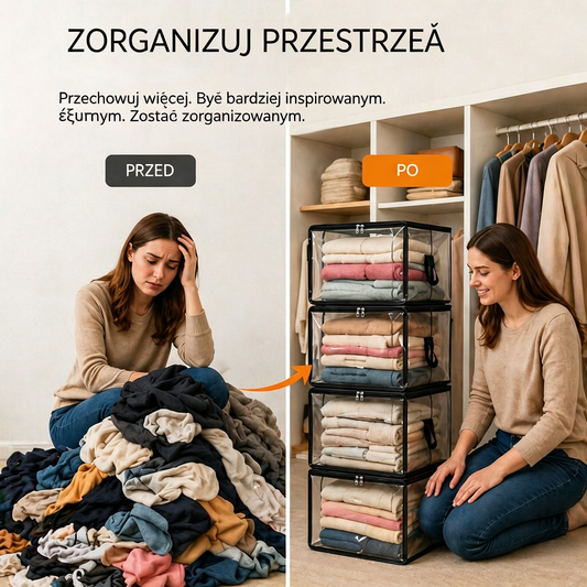 3 sztuki za 99 zł -- 🔥 Oferta ograniczona czasowo: 49% zniżki 📦 Duża, wytrzymała, gruba, przezroczysta plastikowa torba do przechowywania ubrań, na przeprowadzkę i do magazynowania