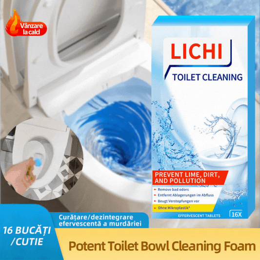 🌟【Při koupi 2 získáte 1 zdarma】💦16 tabletek w pudełku, mocna piana do czyszczenia toalet